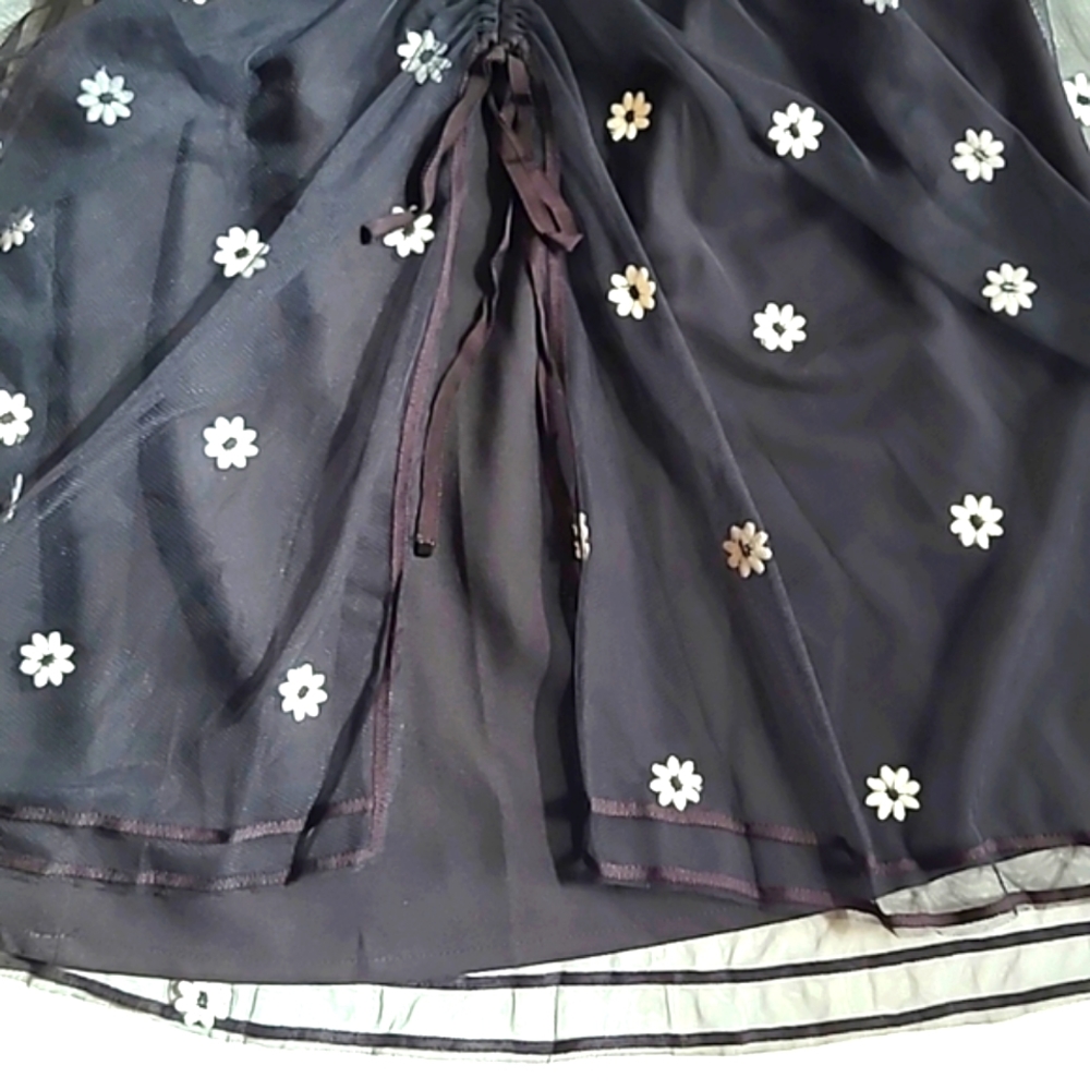 Alice McCall Sheer Black Midi Dress - Picture 5 of 8